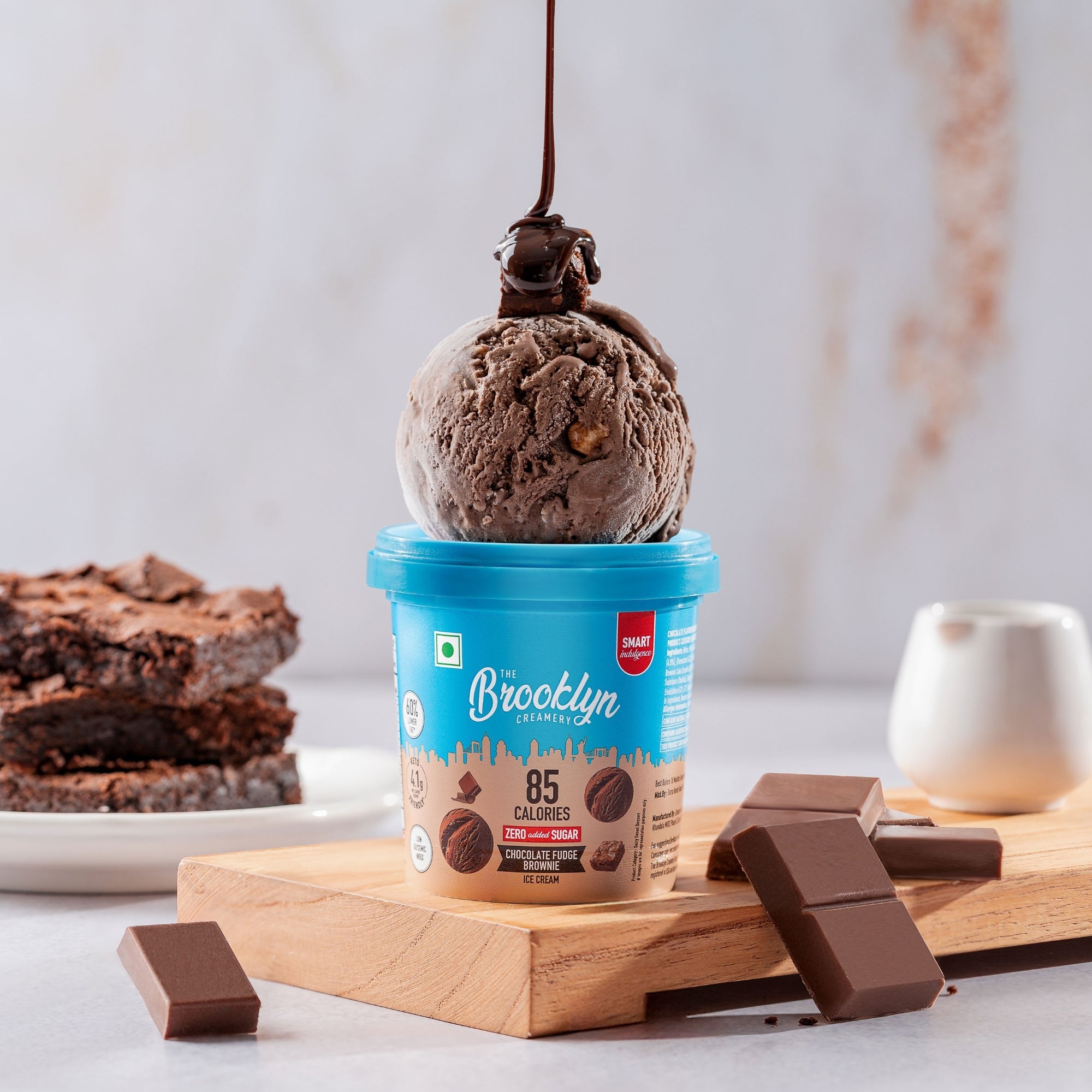 Chocolate Fudge Brownie Cup