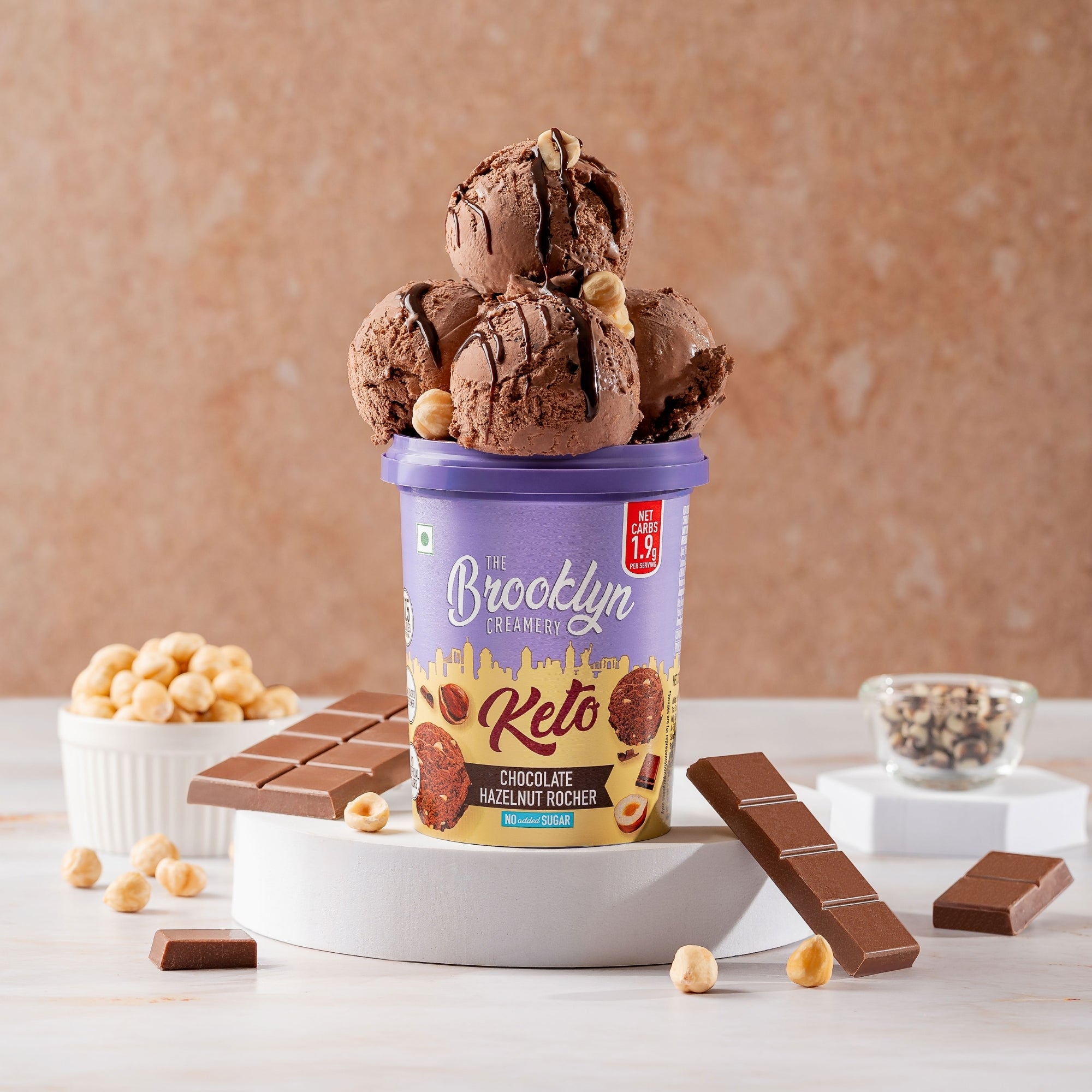 Chocolate Hazelnut Rocher Tub