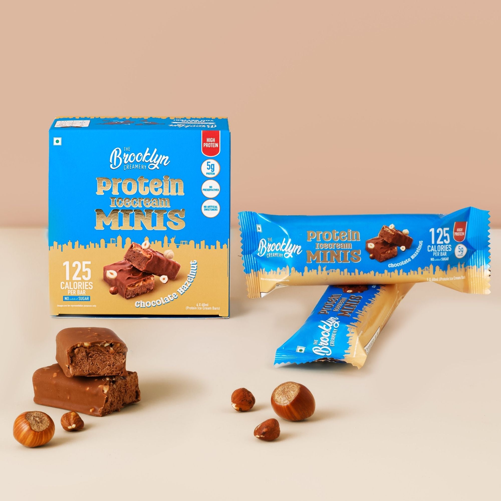 Chocolate Hazelnut Protein Ice Cream Bar