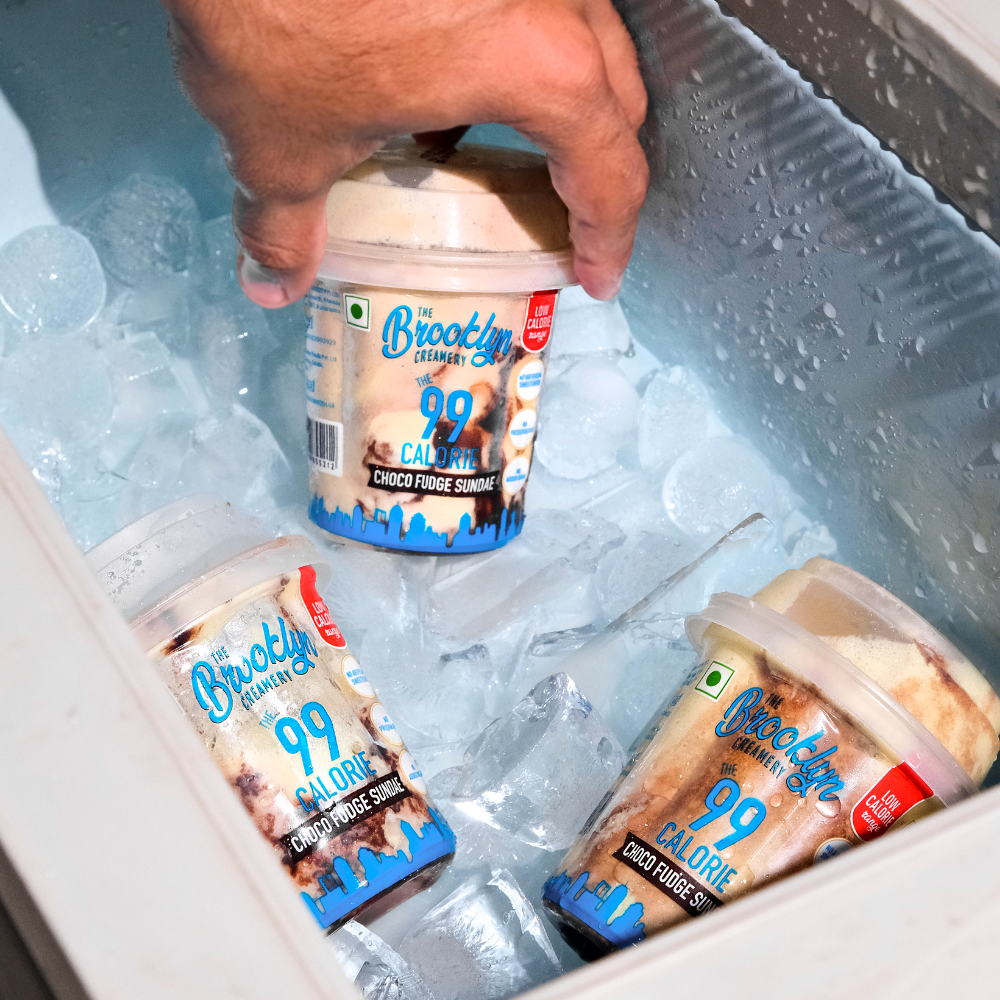 99 Calorie Choco Fudge Sundae