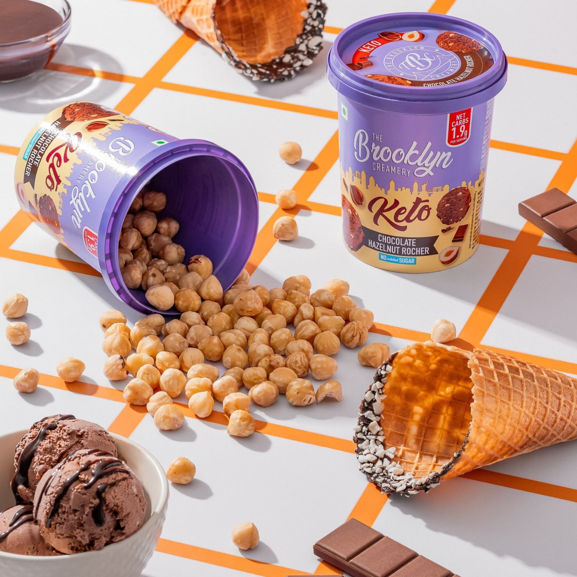 Chocolate Hazelnut Rocher Tub
