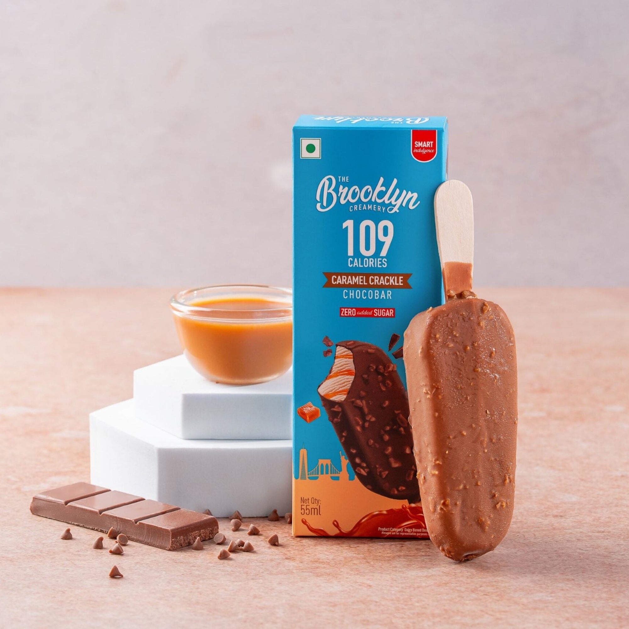 Caramel Crackle Chocobar Single